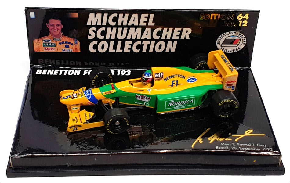 Minichamps 1/64 Scale MSC 641112 - F1 Benetton Portugal 1993