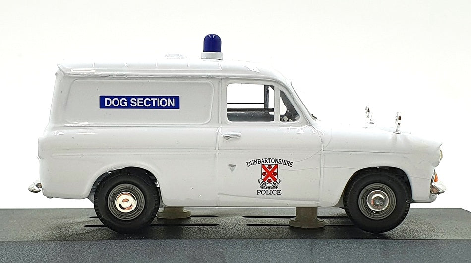 Vanguards 1/43 Scale VA00417 - Ford Anglia Van Dunbartonshire Constabulary