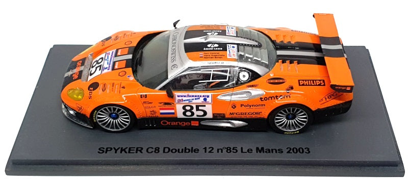 Replicars 1/43 Scale RC85 - Spyker C8 Double 12 #85 Le Mans 2003 ...