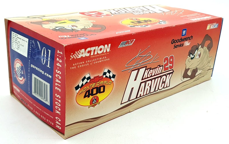Action 1/24 Scale Diecast 101722 2001 Chevy Monte Carlo #29 Lonney Tunes Harvick