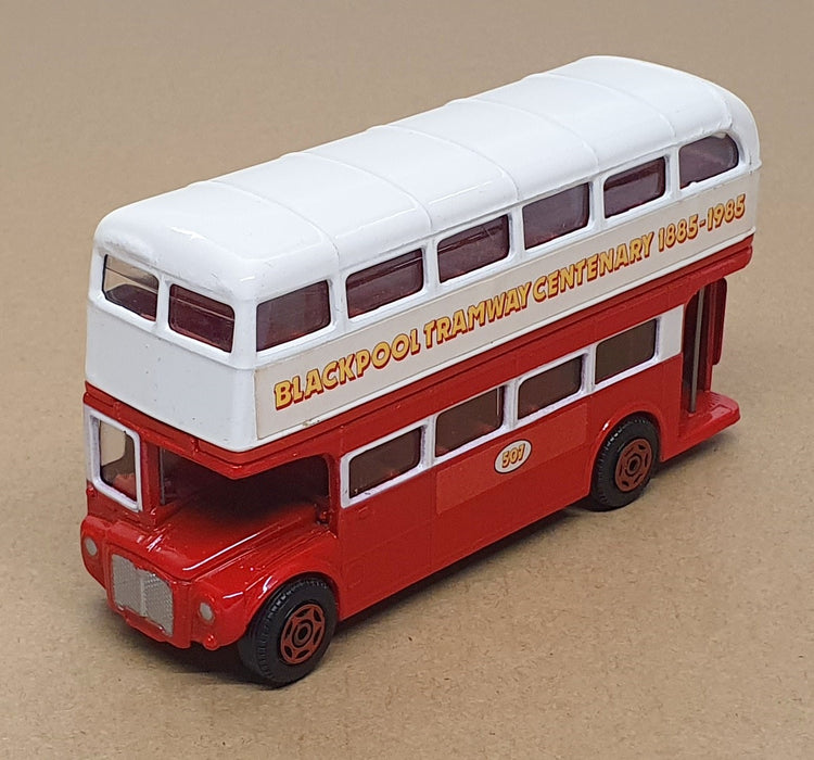 Corgi 12cm Long Diecast CRM21 - AEC Routemaster D/Deck Bus - White/Red