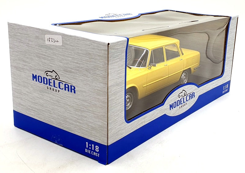 Model Car Group 1/18 Scale MCG18334 - 1974 Alfa Romeo Giulia Nuova Super LHD