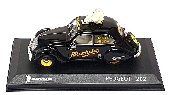 Altaya 1/43 Scale Diecast PEU202B - Peugeot 202 (Michelin) Black