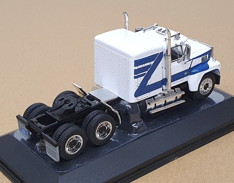 Ixo Models 1/64 Scale 64TR011A - 1978 Ford LTL 9000 Truck - White/Blue