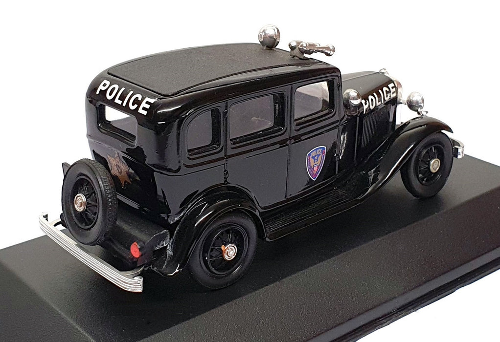 Eligor 1/43 Scale Diecast 1220 - 1932 Ford V8 USA Police Car - Black
