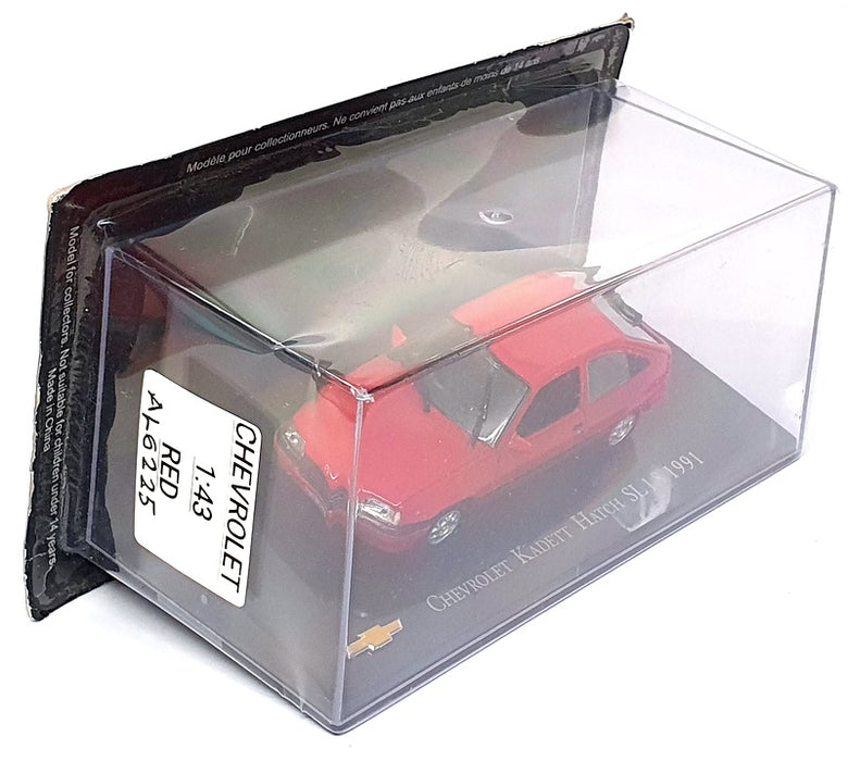 Altaya 1/43 Scale Diecast AL6225 - 1991 Chevrolet Kadett Hatch SL 1.8 - Red