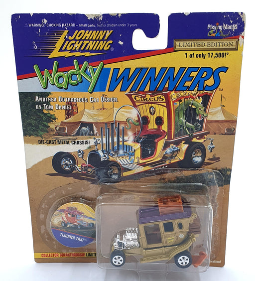 Johnny Lightning 1/64 Scale 301-01 - Wacky Winners Tijuana Taxi - Gold