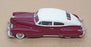 Brooklin Models 1/43 Scale BRK105 - 1947 Cadillac S62 Club Coupe - Maroon/Cream