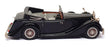 Top Marques 1/43 Scale HE9 - 1938 Alvis Speed 25 Charlesworth Convertible Black