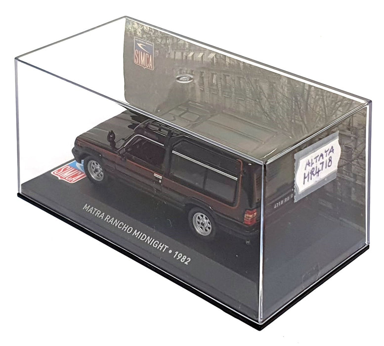 Altaya 1/43 Scale MR4718 - 1982 Matra Rancho Midnight - Black