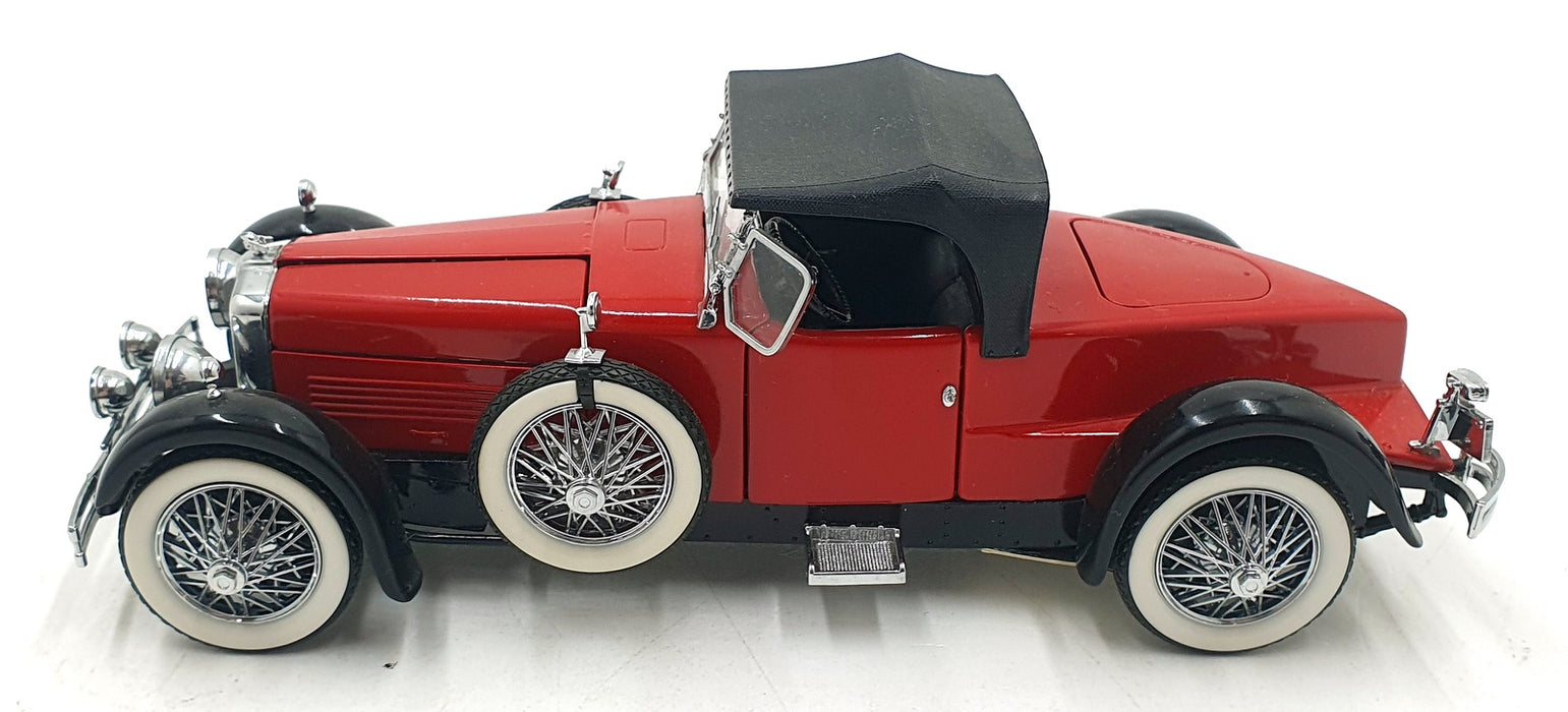 Franklin Mint 1/24 Scale 9126F - 1928 Stutz Black Hawk Boat-tail Speedster - Red