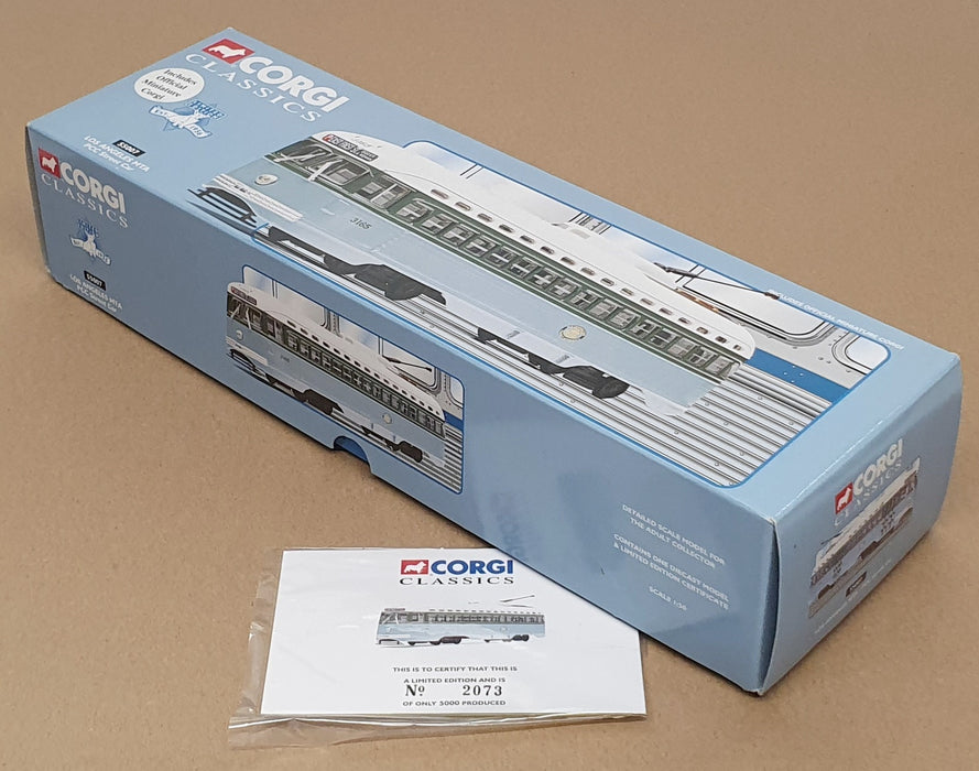 Corgi 1/50 Scale 55007 - Los Angelas MTA PCC Street Car No. 3165