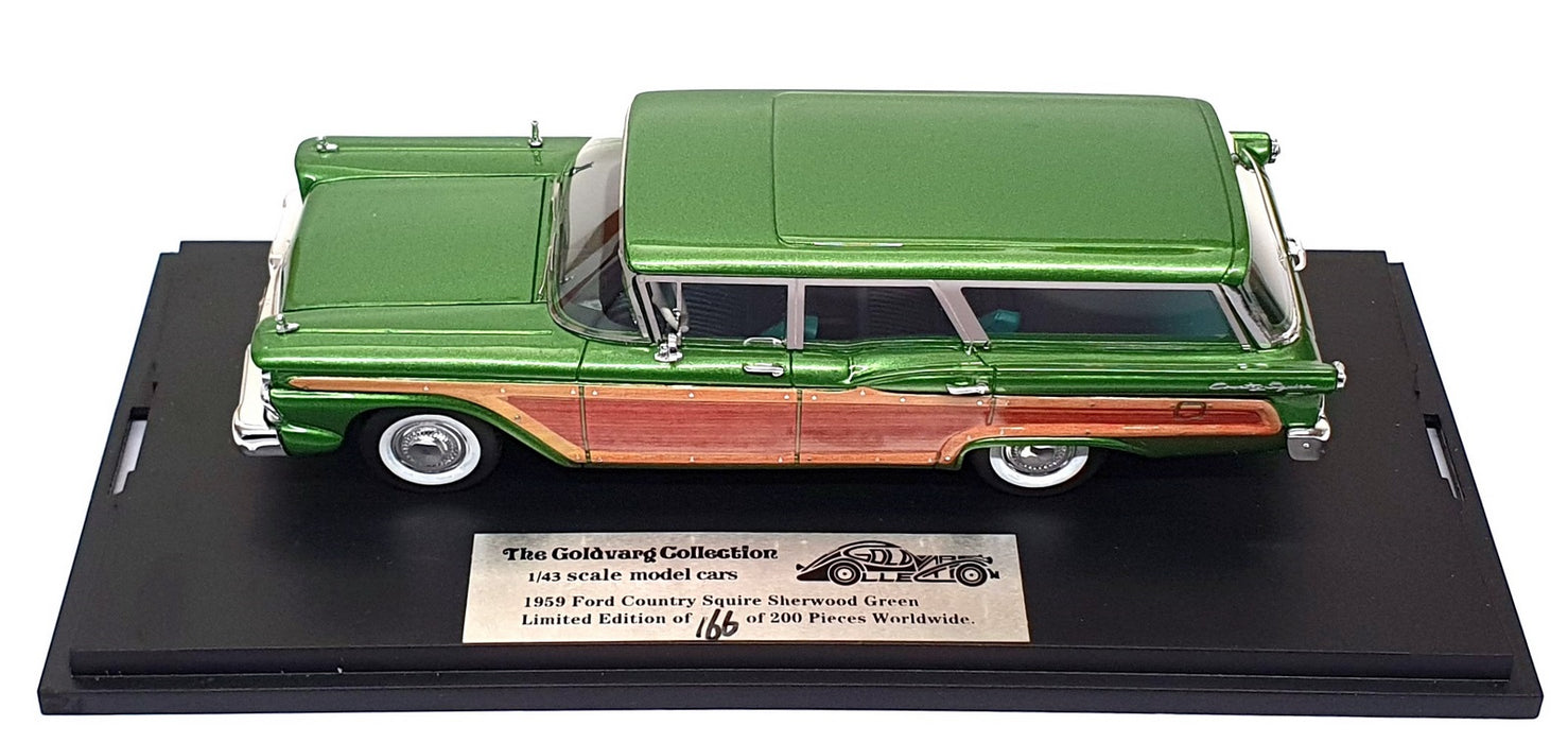 Goldvarg 1/43 Scale Resin GC-091A - 1959 Ford Country Squire - Green