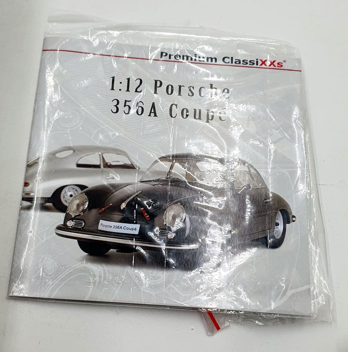 Premium ClassiXXs 1/12 Scale PCL40015 - Porsche 356 Coupe - Black