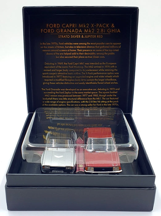 Corgi 1/43 Scale Diecast CC91991 Screen Stars Ford Capri/Granada Mk2 Red/Silver