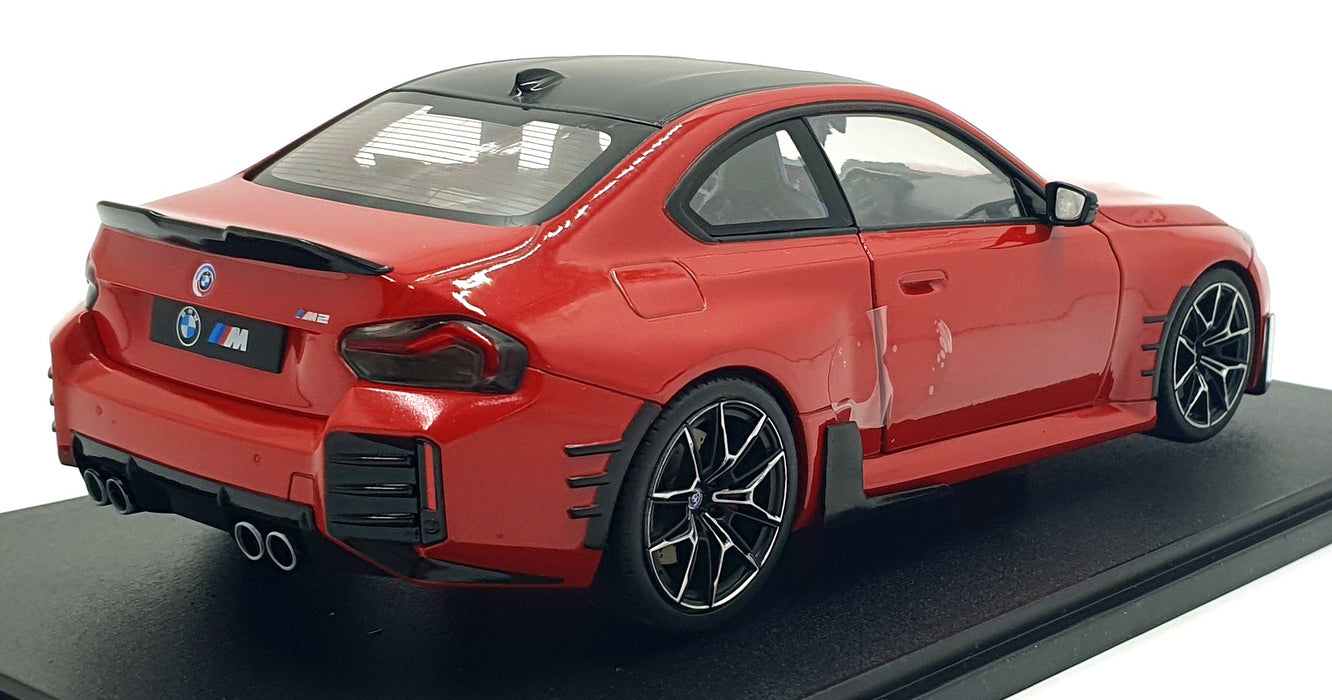 Solido 1/18 Scale S1812902 - 2024 BMW M3 Performance Parts - Toronto Red