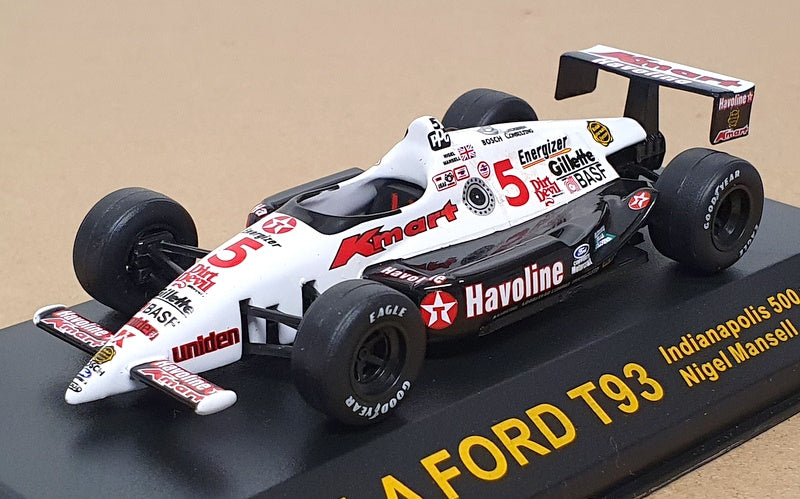 Ixo 1/43 Scale CIXJ000037 - Lola Ford T93 #5 Indianapolis 500m Nigel Mansell