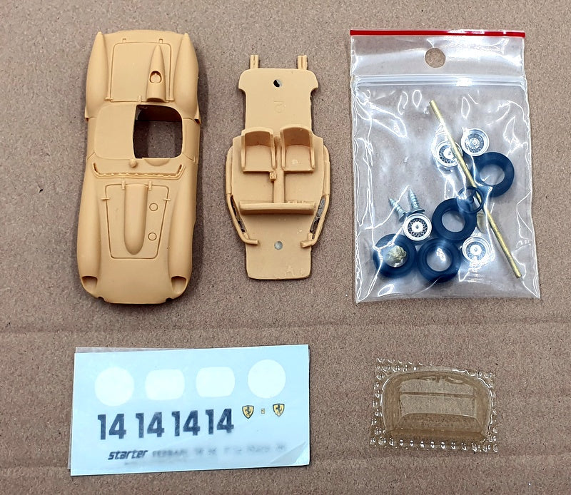 TOP PRICE ! STARTER FERRARI Testa Rossa Koenig Jaune 1988 1.43