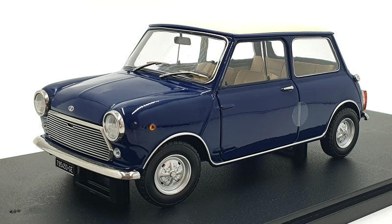 Mitica 1/18 Scale 205004-D - 1968 Innocenti Mini Cooper MK2 - Blue/Cream