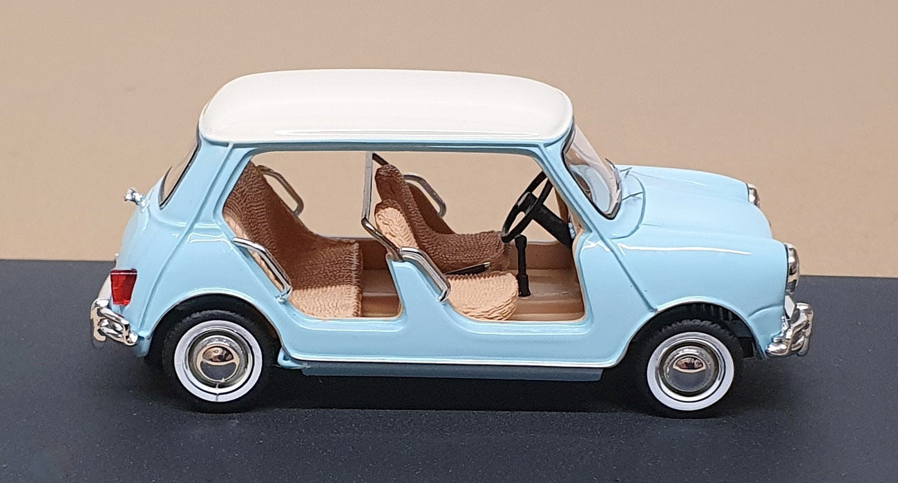 Matrix 1/43 Scale MXMM430142 - 1962 Mini Beach Car - White/Turquoise