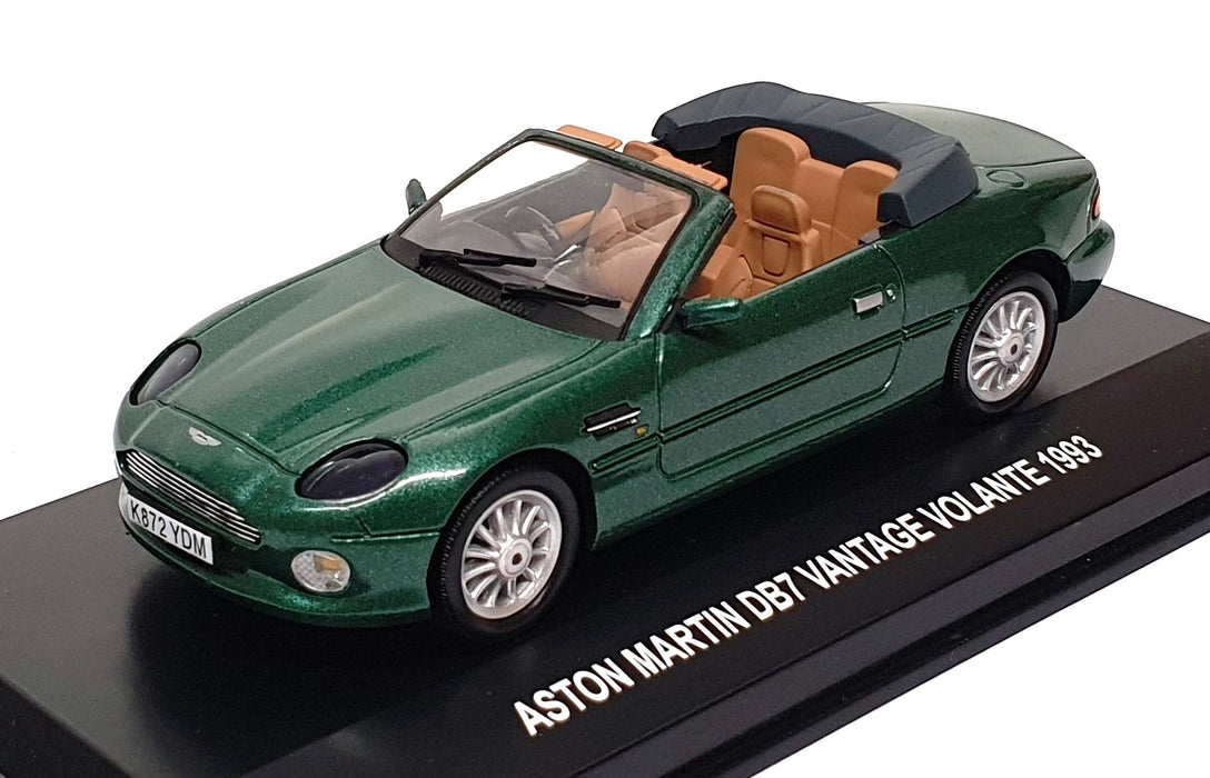 Edison 1/43 Scale 870521 - 1993 Aston Martin DB7 Vantage Volante - Met. Green