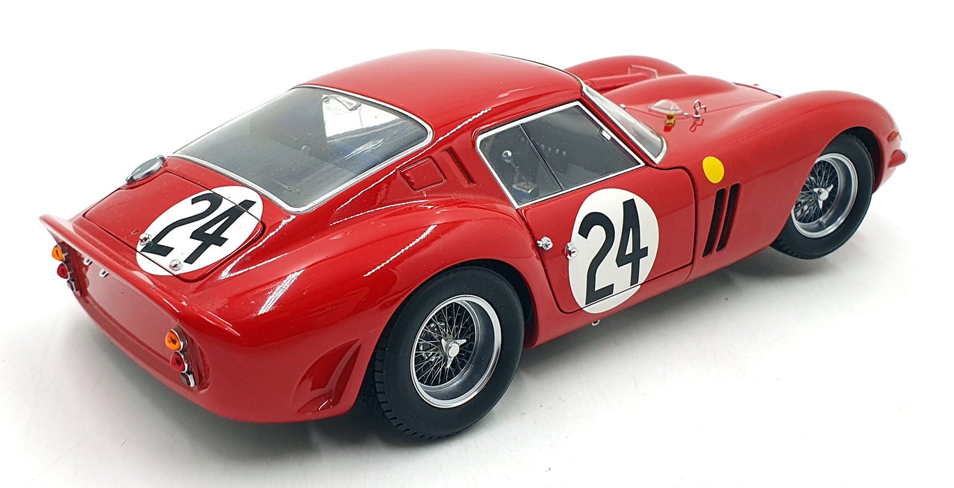 Kyosho 1/18 Scale Diecast DC18626A - Ferrari 250 GTO #24 - Red