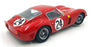 Kyosho 1/18 Scale Diecast DC18626A - Ferrari 250 GTO #24 - Red