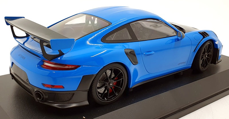Minichamps 1/18 Scale Diecast 155 068308 - Porsche 911 GT2 RS 2018 - Blue