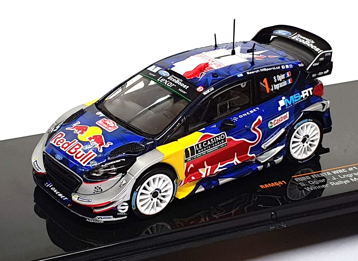 Ixo 1/43 Scale RAM641 - Ford Fiesta WRC #1 Winner Monte Carlo Rally ...