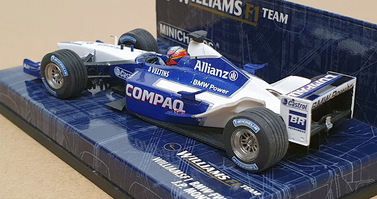 Minichamps 1/43 Scale 400 020006 - F1 Williams BMW FW24 2002 J.P. Montoya