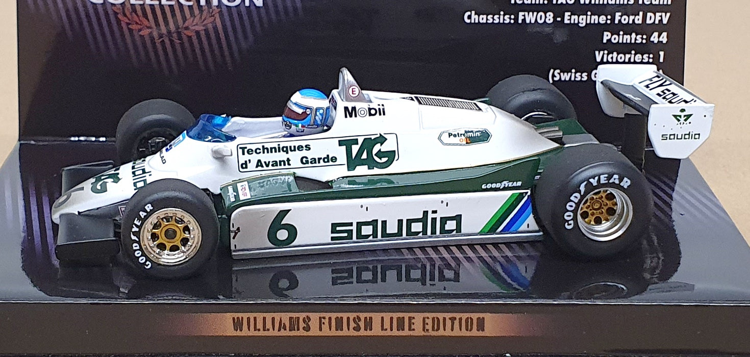 Minichamps 1/43 Scale 436 826606 - F1 TAG Williams World Champ Rosberg 1982