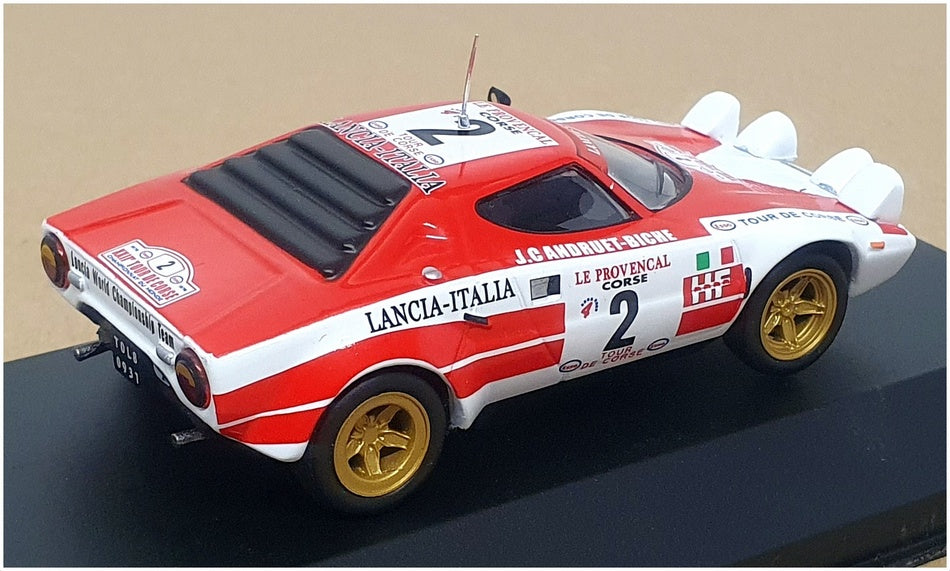 Altaya 1/43 Scale 19624B - Lancia Stratos #2 Tour de Corse 1974 - Red/White