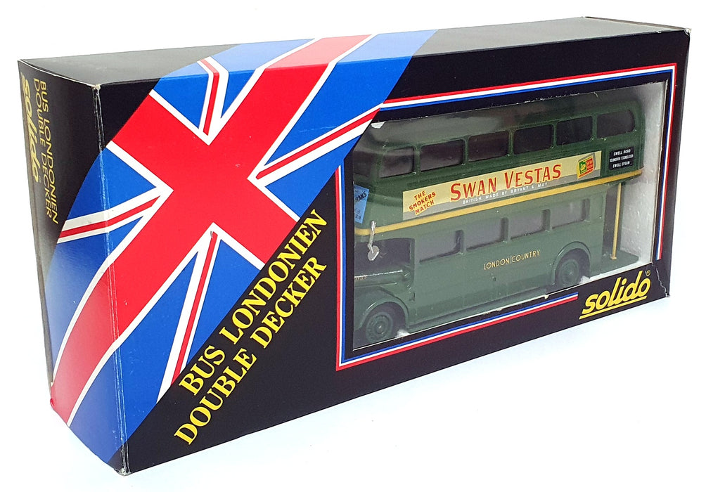 Solido 1/50 Scale Diecast 596 - Routemaster Double Decker RT Bus - Swan Vestas