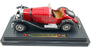 Burago 1/24 Scale Diecast 1509 - 1928 Mercedes Benz SSK - Red/Black