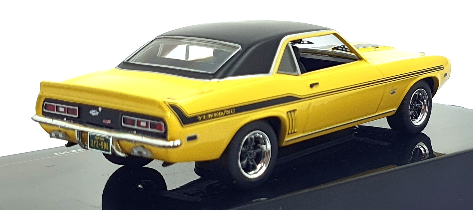 Ixo 1/43 Scale CLC591N.22 - 1969 Chevrolet Camaro Yenko SYC - Yellow