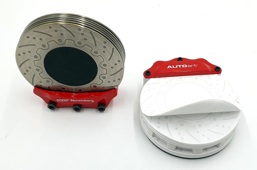 Autoart 40341 Magnetic Memo Pad Brake Disc And Brake Disc Cup Holders