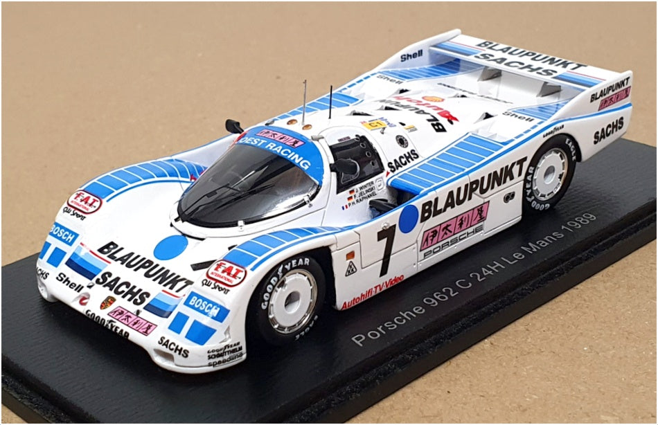 Spark Model 1/43 Scale S9877 - Porsche 962 C #7 24h Le Mans 1989