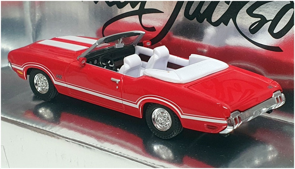 Matchbox 1/43 Scale 91633 - 1970 Oldsmobile 442 - Red/White