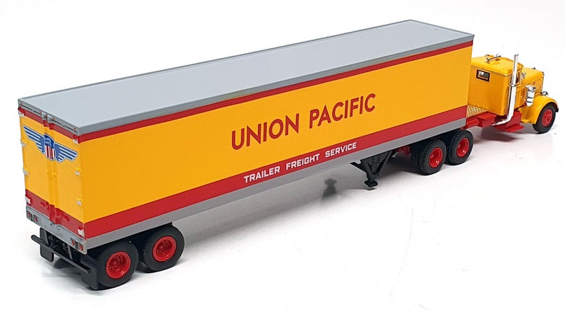 Brekina 1/87 Scale 85765 - Peterbilt 281 Truck & Trailer Union Pacific - Yellow