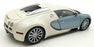 Minichamps 1/18 Scale 519 101100  - Bugatti Veyron Top Gear - White/Blue