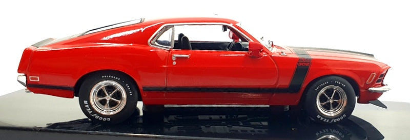 Ixo Models 1/43 Scale CLC476N.22  - 1970 Ford Mustang Boss 302 - Red/Black