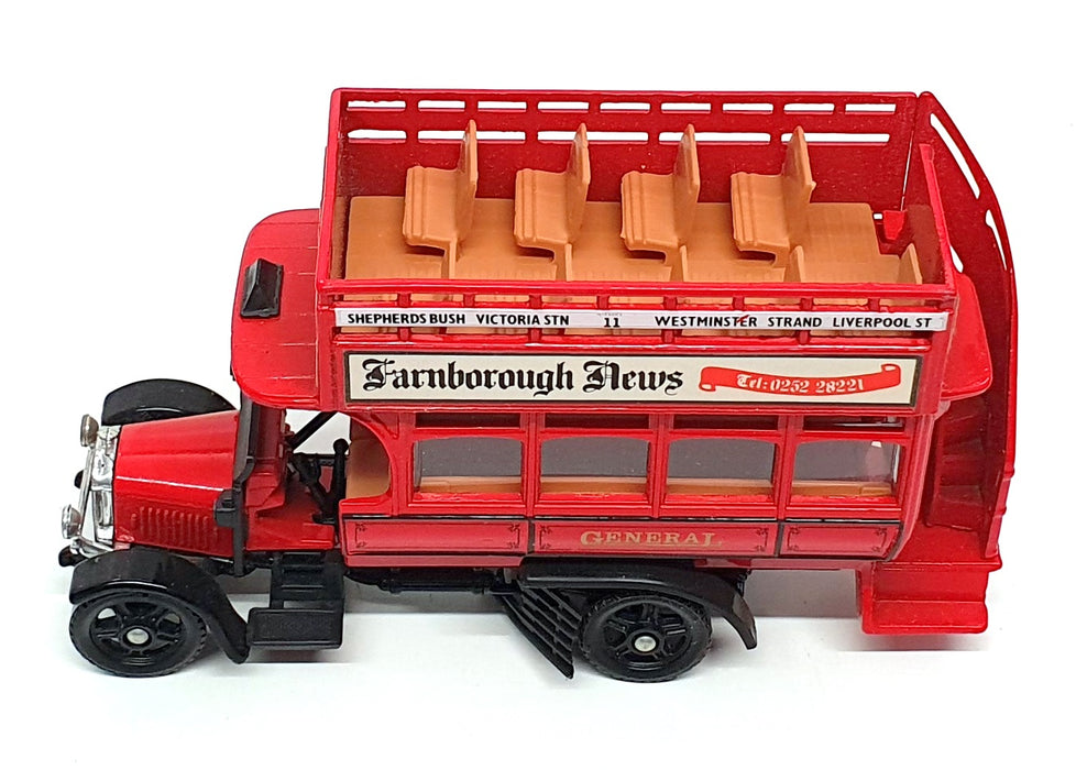 Corgi Appx 15cm Long Diecast TBC07G - Thornycroft Bus REWORKED