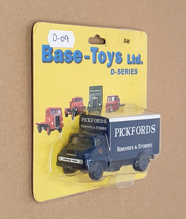 Base Toys 1/76 Scale D-09 - Thames Trader Box Van Pickfords - Blue/White
