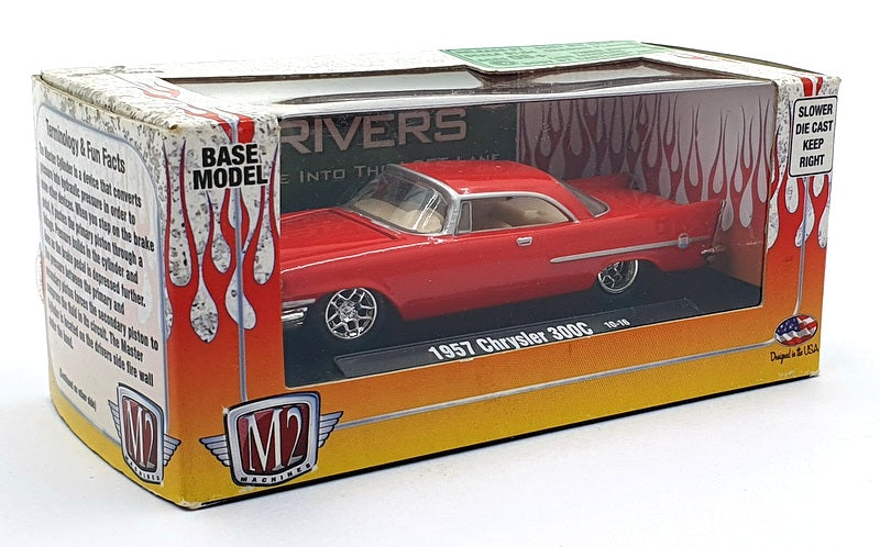 Castline M2 Machines 1/64 Scale 12228 - 1957 Chyrsler 300C - Red