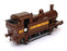 Budgie Appx 12cm Long Diecast 224 - Railway Engine Train BR 7118 - Brown