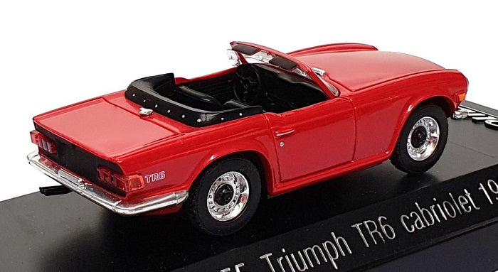 Solido 1/43 Scale Diecast 1855 - 1969 Triumph TR6 Cabriolet - Red