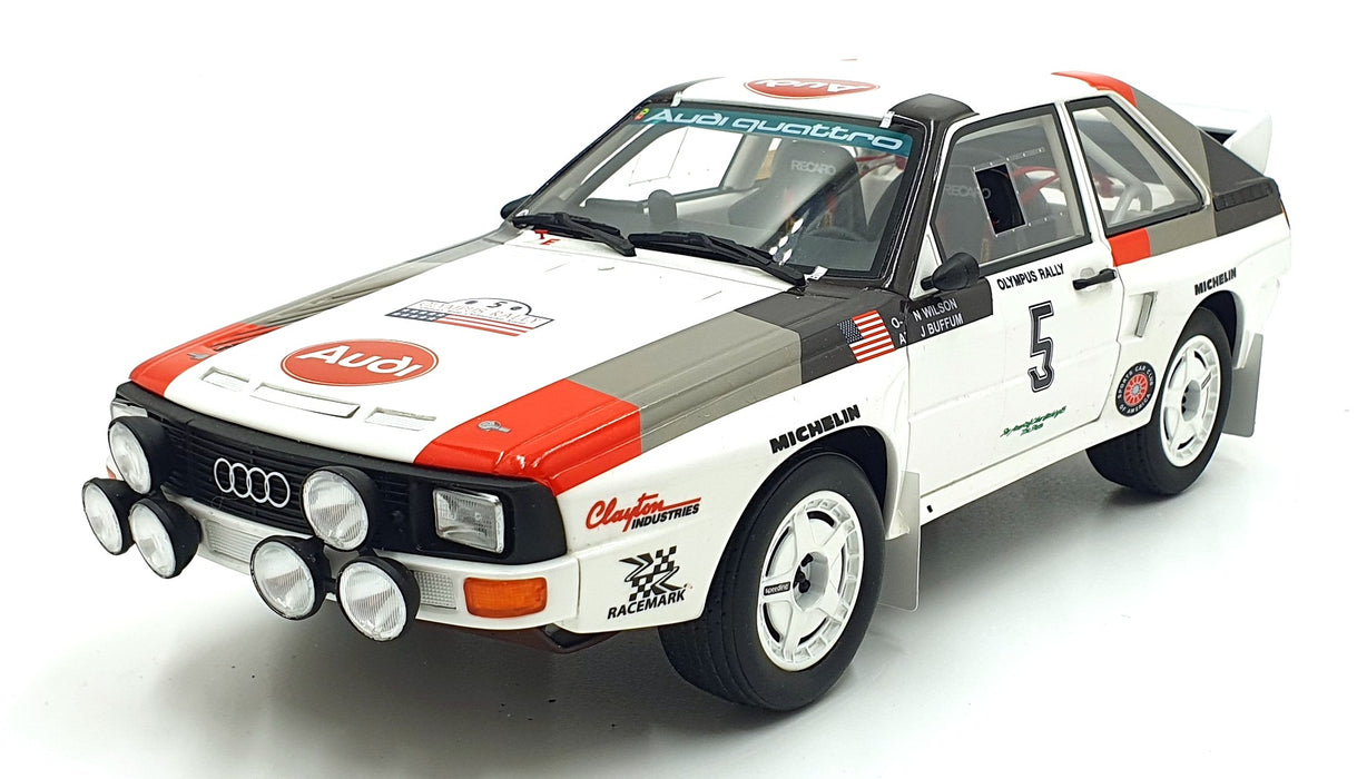 Otto 1/18 Scale Resin OT1159 - Audi Sport Quattro Rally #5