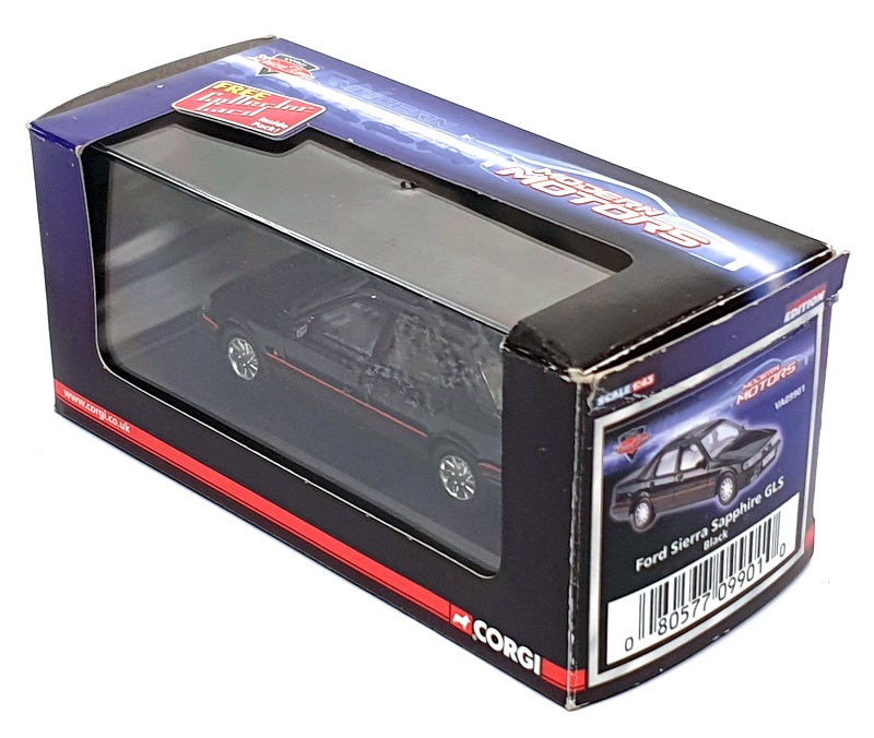 Vanguards 1/43 Scale Diecast VA09901 - Ford Sierra Sapphire GLS - Black