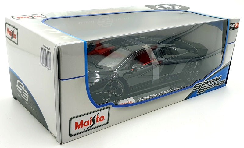Maisto 1/18 Scale Diecast 46629 - Lamborghini Countach LPI 800-4 - Black