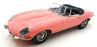 Norev 1/12 Scale Diecast 122721 - Jaguar E-Type Cabriolet 1962 - Pink